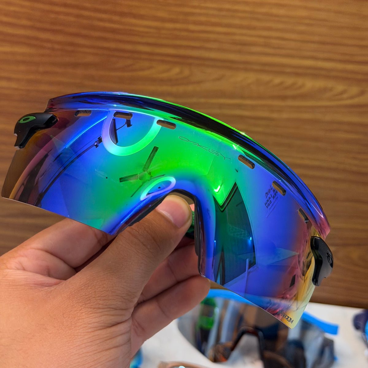 Encoder Strike Vented Green Premium Sports Sunglasses