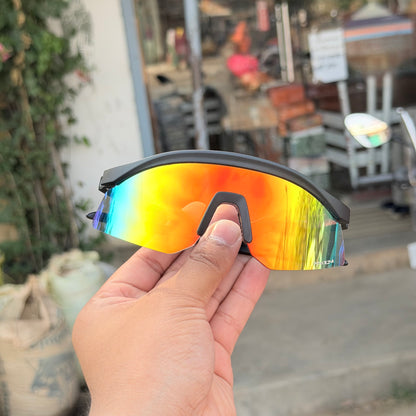 Hydra Black-Mercury Premium Unisex Sports Sunglass