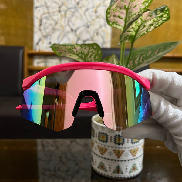 Hydra Pink Premium Unisex Sports Sunglass