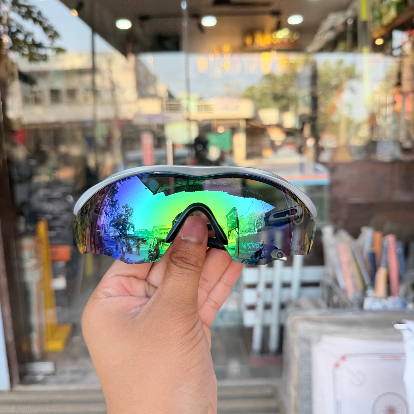 M2 Green Light Weight Premium Sports Sunglasses