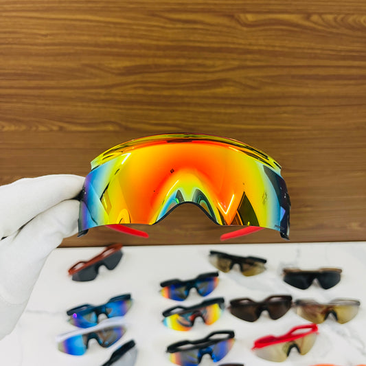 Kato Red Black Sports Sunglasses