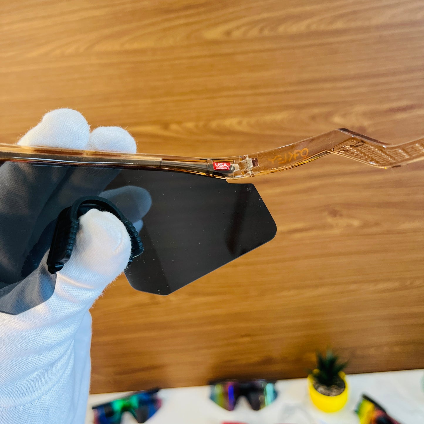 Hydra Trans Black Premium Unisex Sports Sunglass