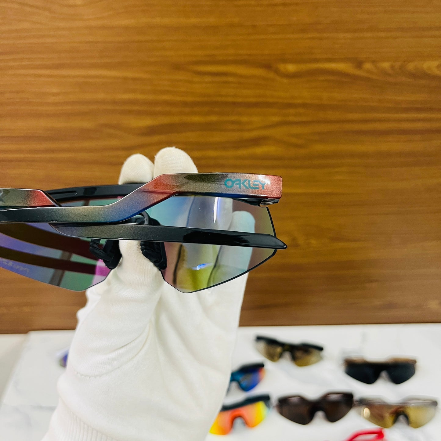 Hydra Green Glossy Frame Limited Edition Premium Unisex Sports Sunglass