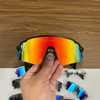 Stunt Devil Black Mercury Prizm Premium Sports Sunglasses  | Comes With New Hyper Grip Technology