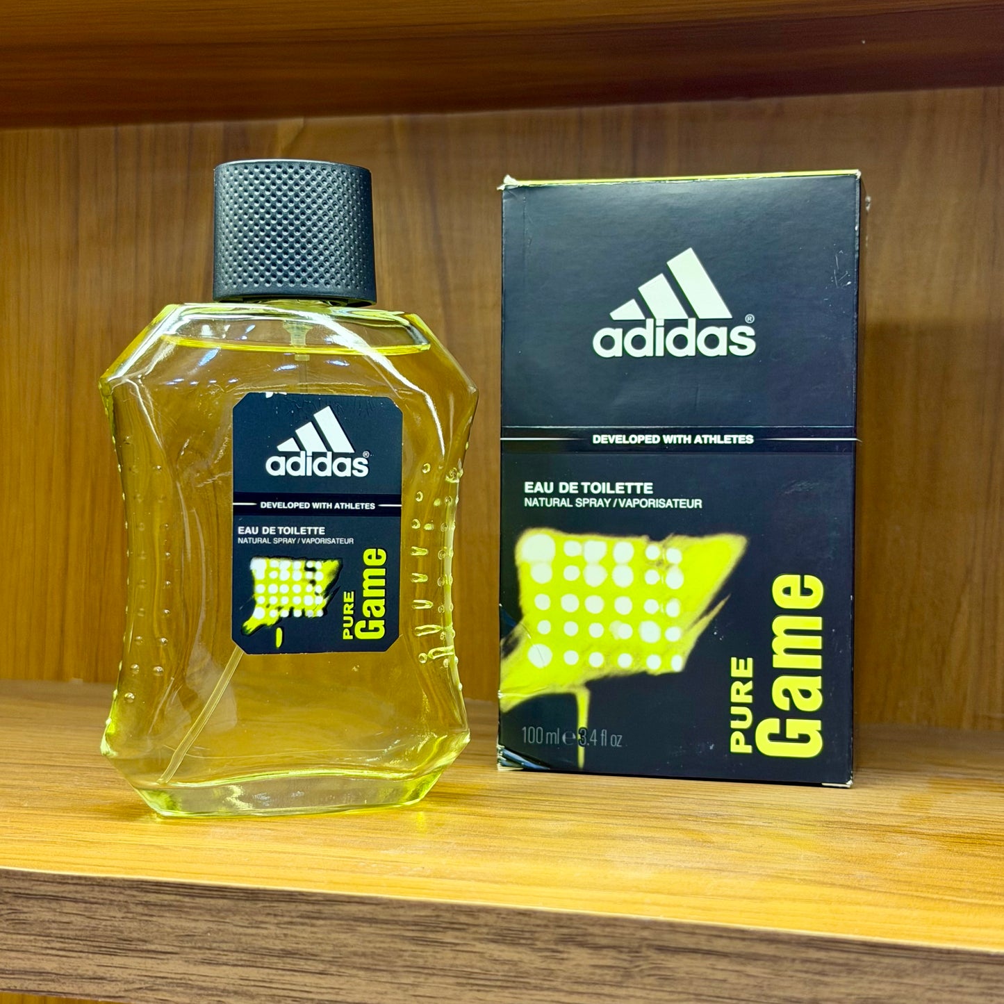 ADIDAS Men Perfume - Pure Game Long Lasting Eau de Toilette -100 ml