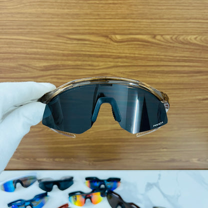 Hydra Trans Black Premium Unisex Sports Sunglass