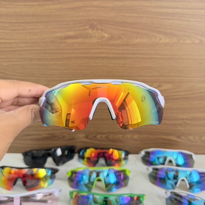 Radar White-Mercury Premium Branded Stylish Sunglasses For Men & Women | 100% UV Protection Shades | Cricket Sports Cycling Driving Trekking & More