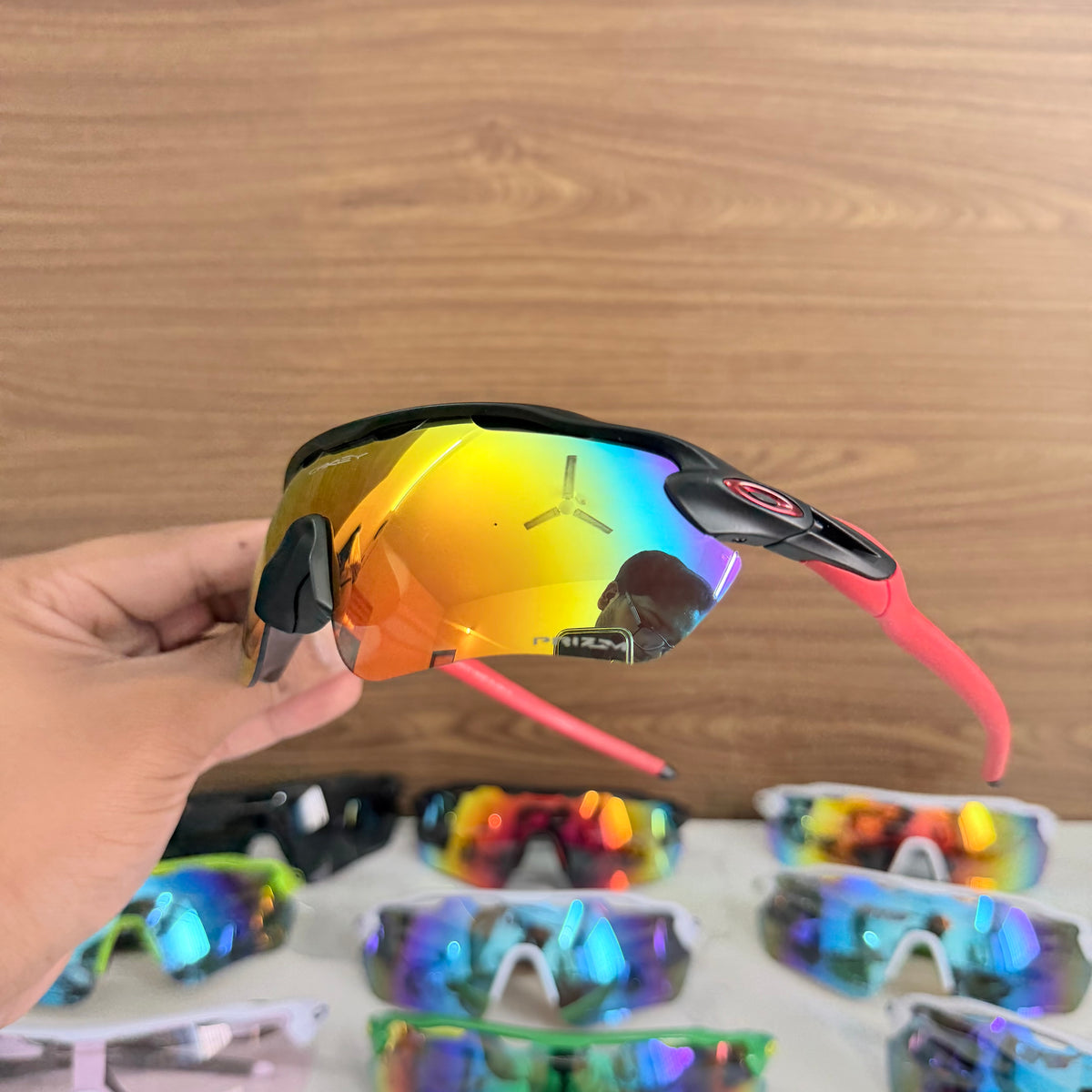 Radar Mercury-Red Premium Branded Stylish Sunglasses For Men & Women | 100% UV Protection Shades | Cricket Sports Cycling Driving Trekking & More