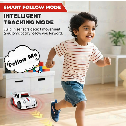 Mini RC Drift Car | 2.4G Remote Control Racing | 360° Drift & Stunt, LED Lights, Sound Effects, Follow Me Mode, Escape Mode, Sensor Control, Auto Demo | Gift for Boys & Girls