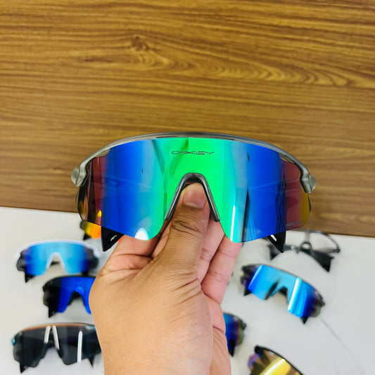 Stunt Devil Matt Green  Prizm Premium Sports Sunglasses  | Comes With New Hyper Grip Technology