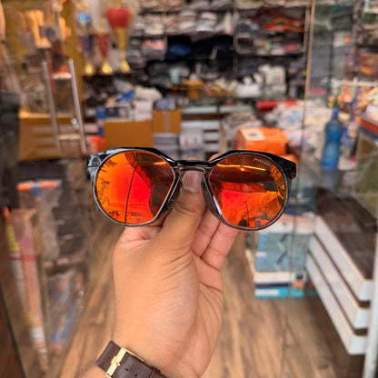 OAKLEY HSTN Glossy Black Mercury Premium Sunglasses