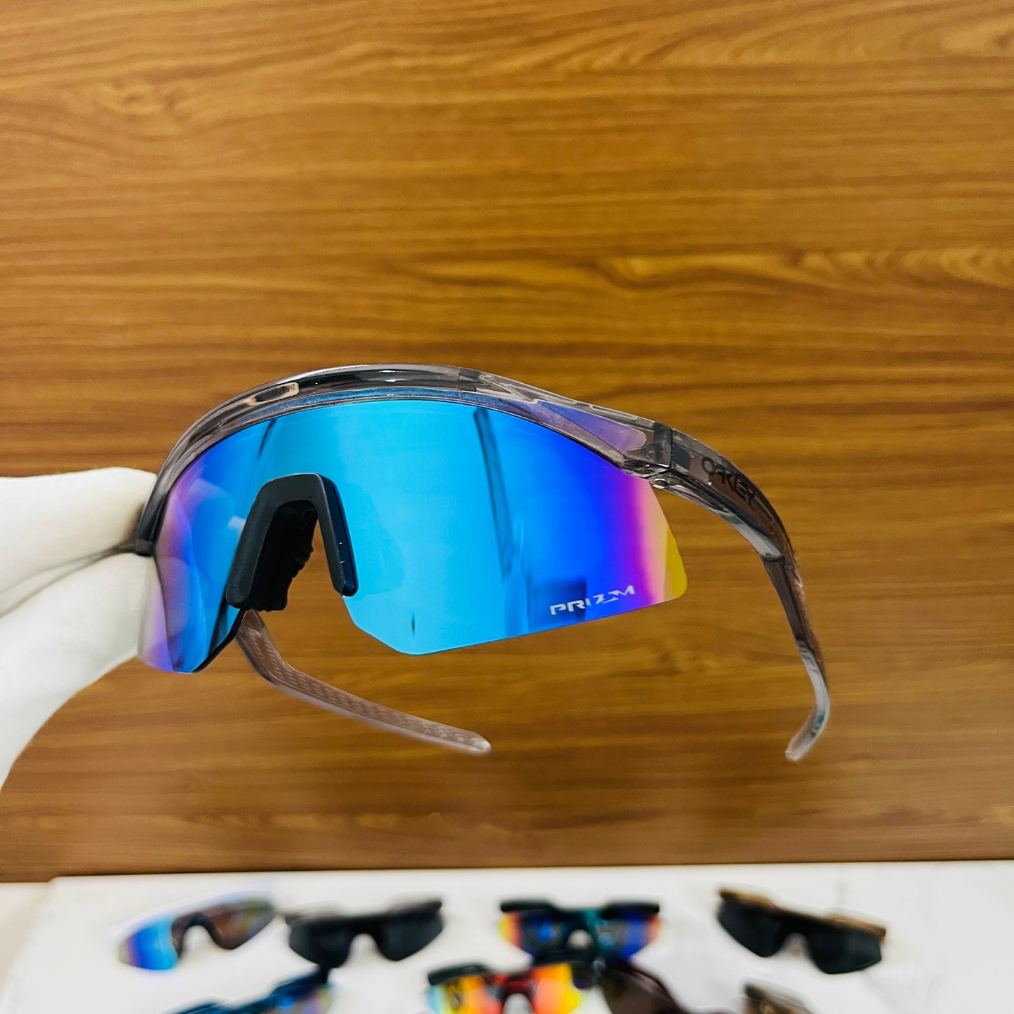 Hydra Trans Blue Premium Unisex Sports Sunglass