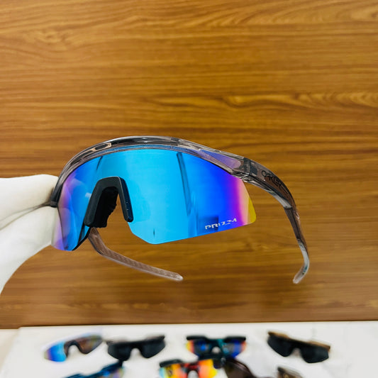 Hydra Trans Blue Premium Unisex Sports Sunglass