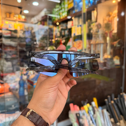 Hydra Trans-Black-Purple (New Colour) Premium Unisex Sports Sunglass