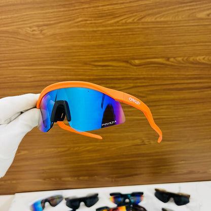 Hydra Orange Blue Premium Unisex Sports Sunglass