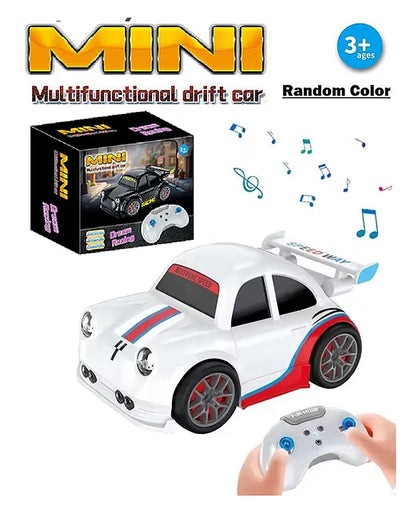 Mini RC Drift Car | 2.4G Remote Control Racing | 360° Drift & Stunt, LED Lights, Sound Effects, Follow Me Mode, Escape Mode, Sensor Control, Auto Demo | Gift for Boys & Girls
