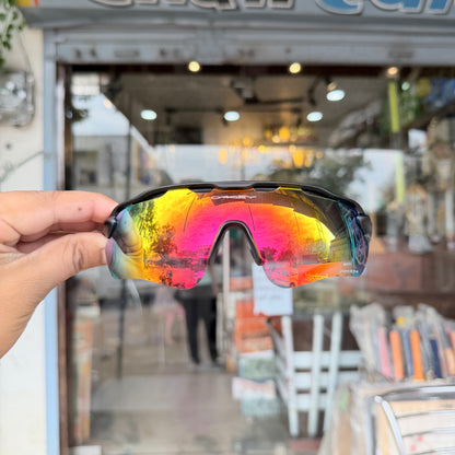 Radar Mercury-Black Premium Branded Stylish Sunglasses For Men & Women | 100% UV Protection Shades | Cricket Sports Cycling Driving Trekking & More
