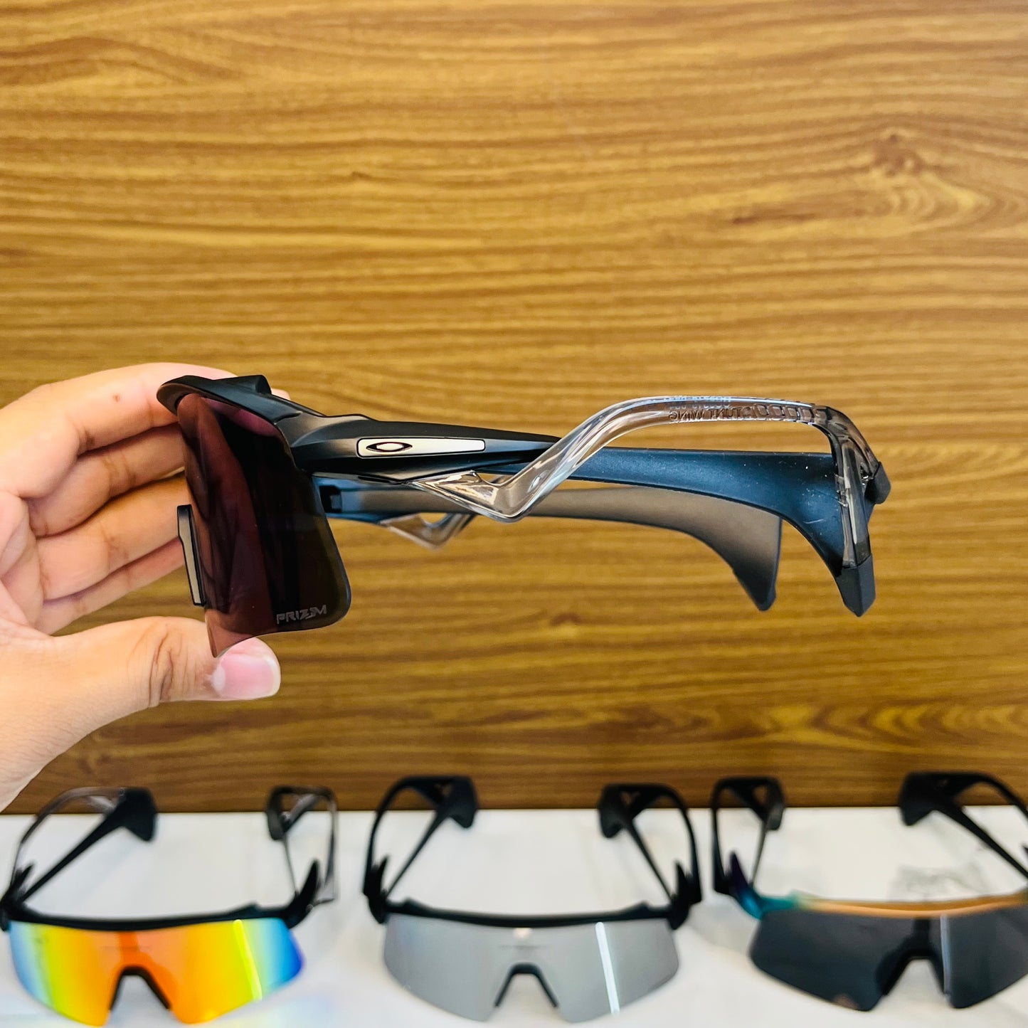 Stunt Wings Purple Prizm Lens Premium Sports Sunglasses  | Comes With New Hyper Grip Technology | Non Foldable Straps | Highly Stable | Latest Collection