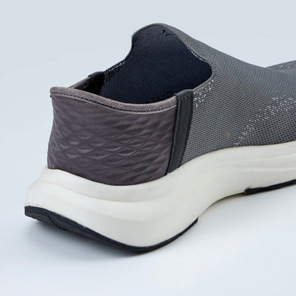 Technosports Free-Hands Shoes with NITRO-LITE. Highly Comfortable Slip in Shoes. (Grey Colour)