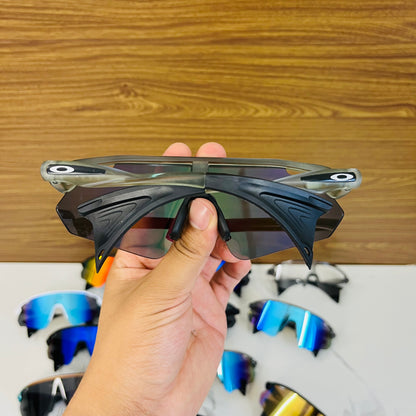 Stunt Devil Matt Green  Prizm Premium Sports Sunglasses  | Comes With New Hyper Grip Technology