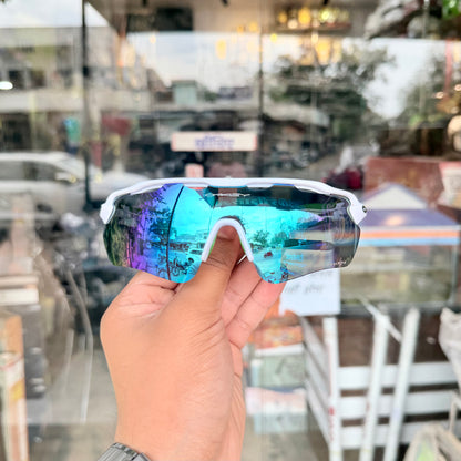 Radar Aqua-Green Premium Branded Stylish Sunglasses For Men & Women | 100% UV Protection Shades | Cricket Sports Cycling Driving Trekking & More