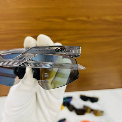 Hydra Trans Blue Premium Unisex Sports Sunglass