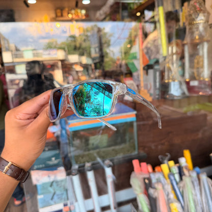 OAKLEY Polarised Full Trans-Aqua-Blue Premium Sunglasses