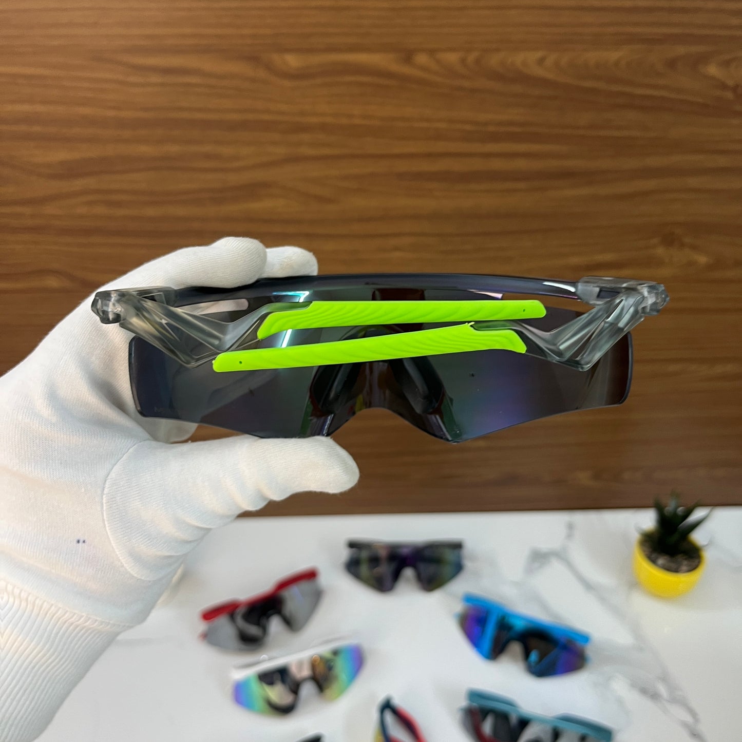 Kato QNTR Green Sports Sunglasses