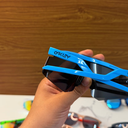 Hydra Silver Blue Premium Unisex Sports Sunglass (Big Size)