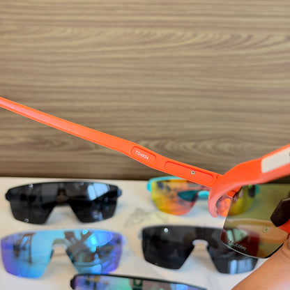 Corridor Orange-Blue Colour High Quality Unisex Sports Sunglass