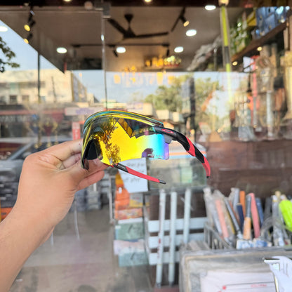 Encounter Red-Black Premium Sports Sunglasses