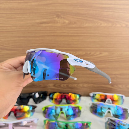 Radar Aqua White (grey) Premium Branded Stylish Sunglasses For Men & Women | 100% UV Protection Shades | Cricket Sports Cycling Driving Trekking & More