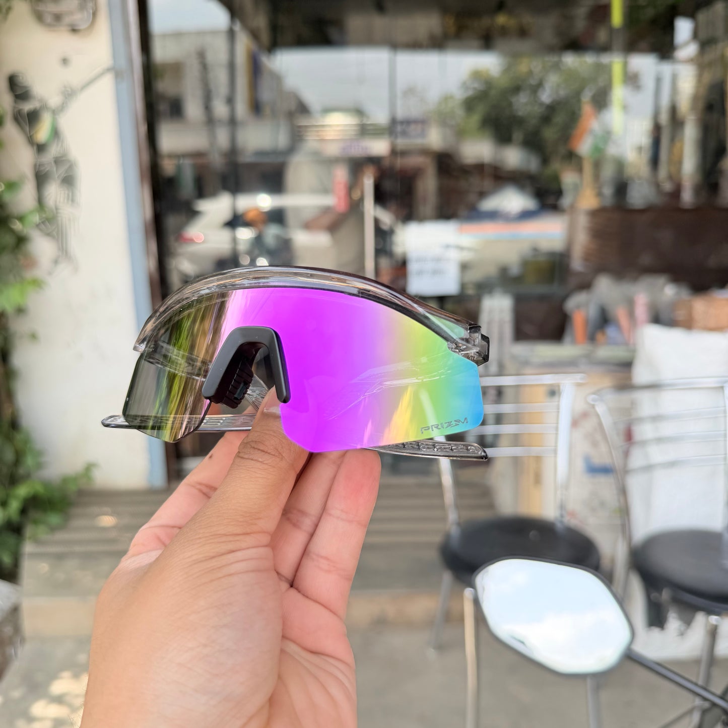 Hydra Trans Purple Premium Unisex Sports Sunglass