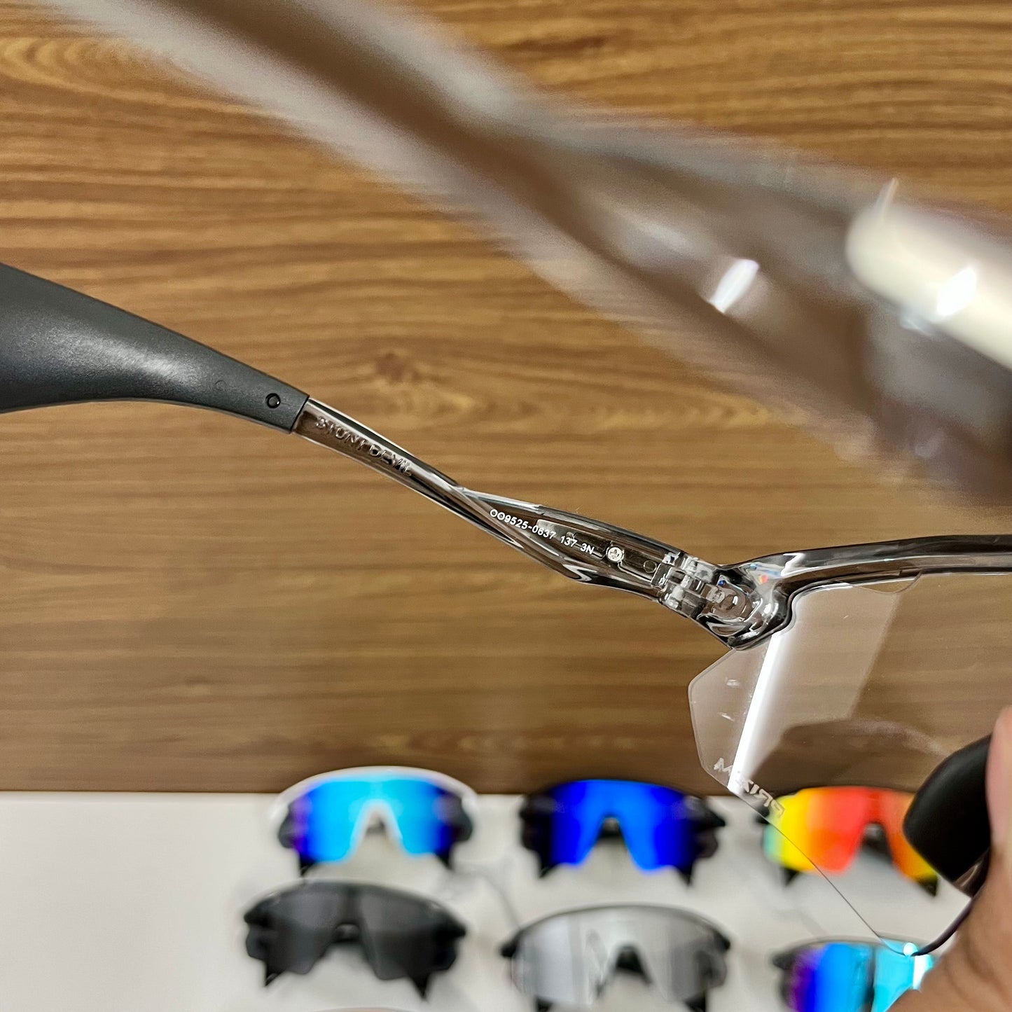 Stunt Devil Transparent Prizm Premium Sports Sunglasses  | Comes With New Hyper Grip Technology