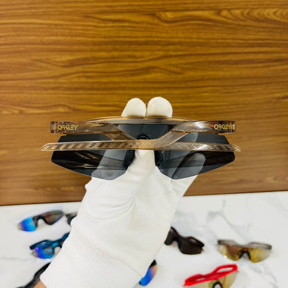 Hydra Trans Black Premium Unisex Sports Sunglass