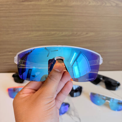 Corridor Trans-Blue Colour High Quality Unisex Sports Sunglass