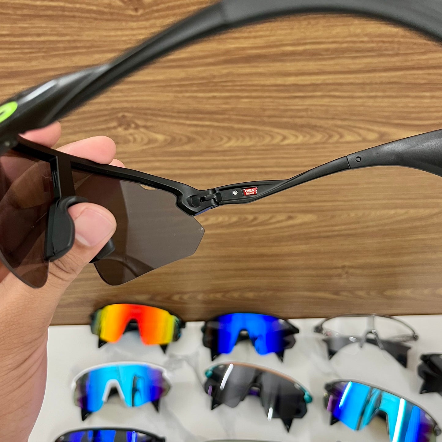 Stunt Devil Black Silver Prizm Premium Sports Sunglasses  | Comes With New Hyper Grip Technology