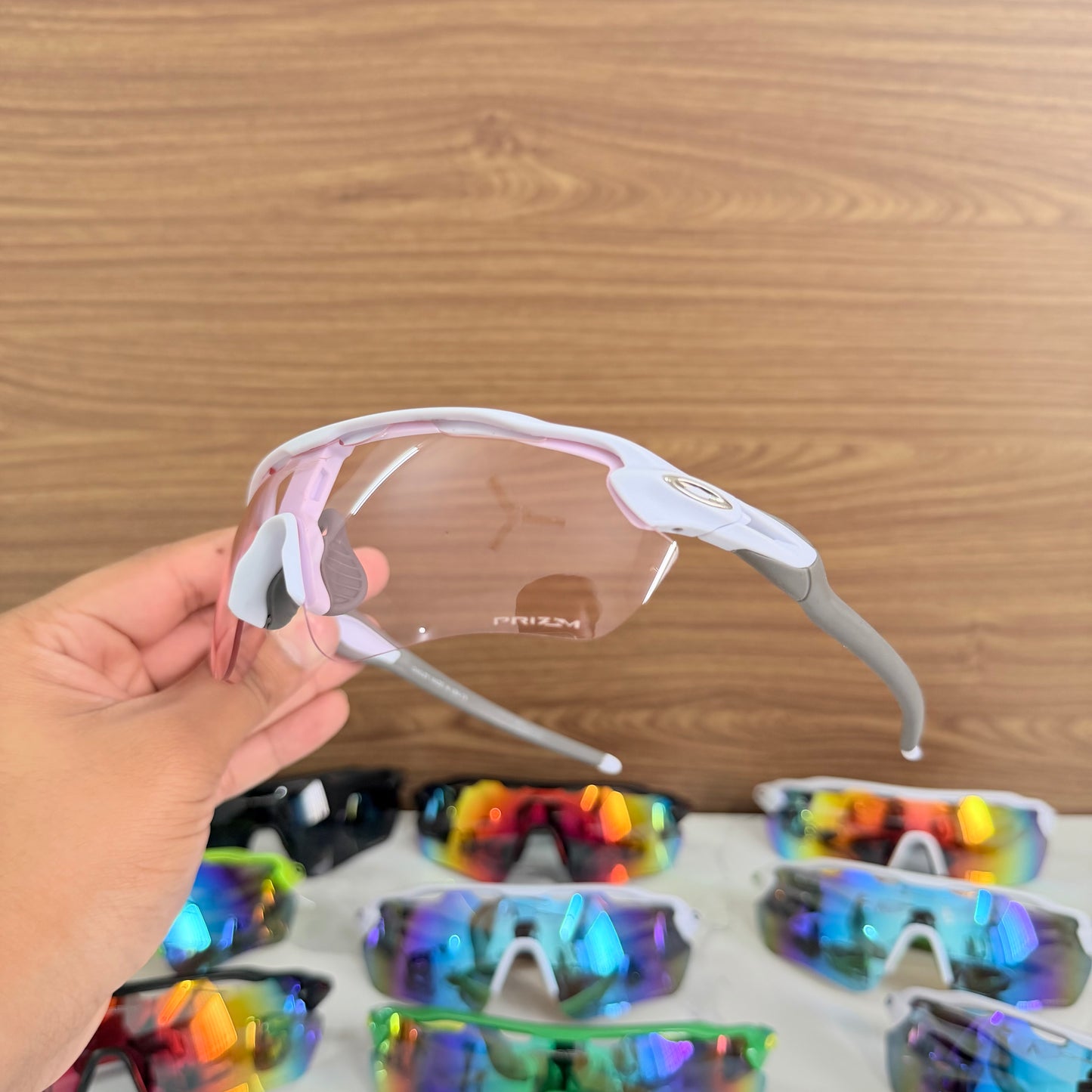 Radar Transparent-White Premium Branded Stylish Sunglasses For Men & Women | 100% UV Protection Shades | Cricket Sports Cycling Driving Trekking & More
