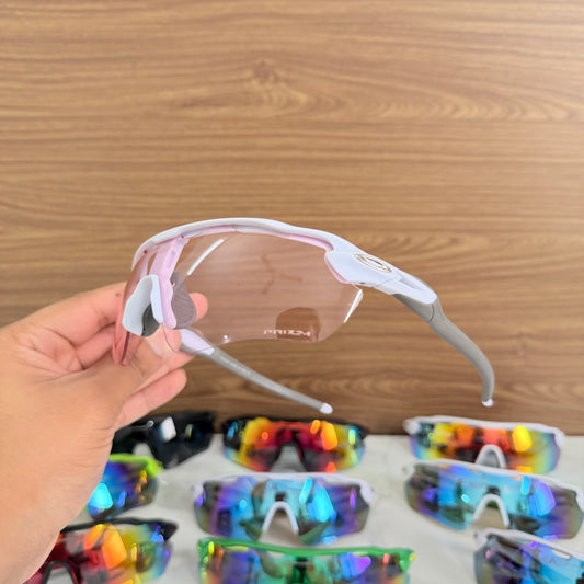 Radar Transparent-White Premium Branded Stylish Sunglasses For Men & Women | 100% UV Protection Shades | Cricket Sports Cycling Driving Trekking & More