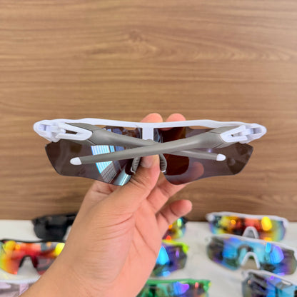 Radar Aqua White (grey) Premium Branded Stylish Sunglasses For Men & Women | 100% UV Protection Shades | Cricket Sports Cycling Driving Trekking & More