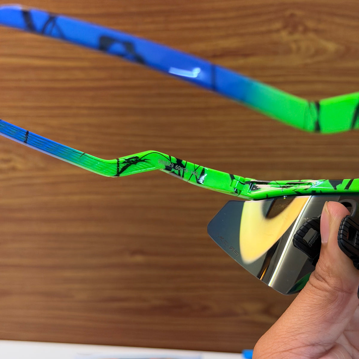 Hydra Printed Green Mercury Premium Unisex Sports Sunglass