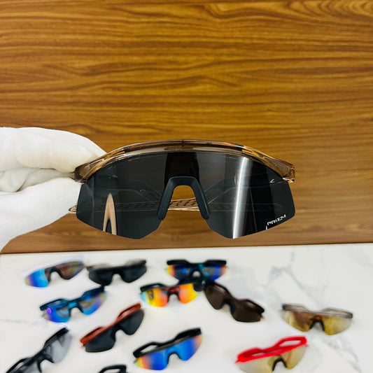 Hydra Trans Black Premium Unisex Sports Sunglass