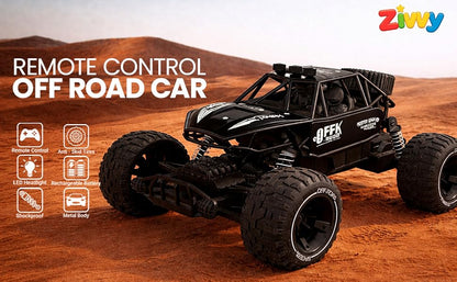 Power Climbing RC Car – High-Speed Remote Control Rock Crawler with 2WD