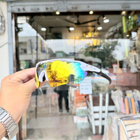 Radar White-Mercury Premium Branded Stylish Sunglasses For Men & Women | 100% UV Protection Shades | Cricket Sports Cycling Driving Trekking & More