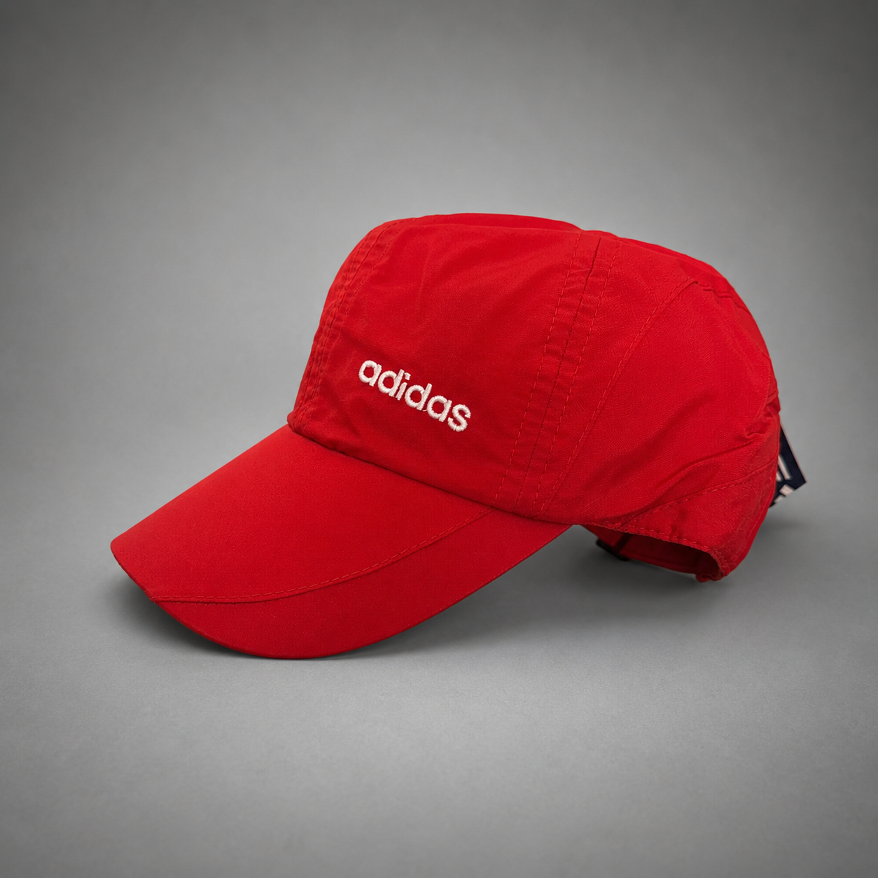 Red Colour Adidas Sports Cap Parachute Fabric Best Unisex Sports Cap