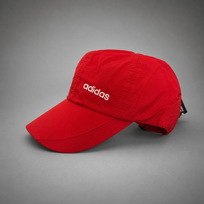 Red Colour Adidas Sports Cap Parachute Fabric Best Unisex Sports Cap