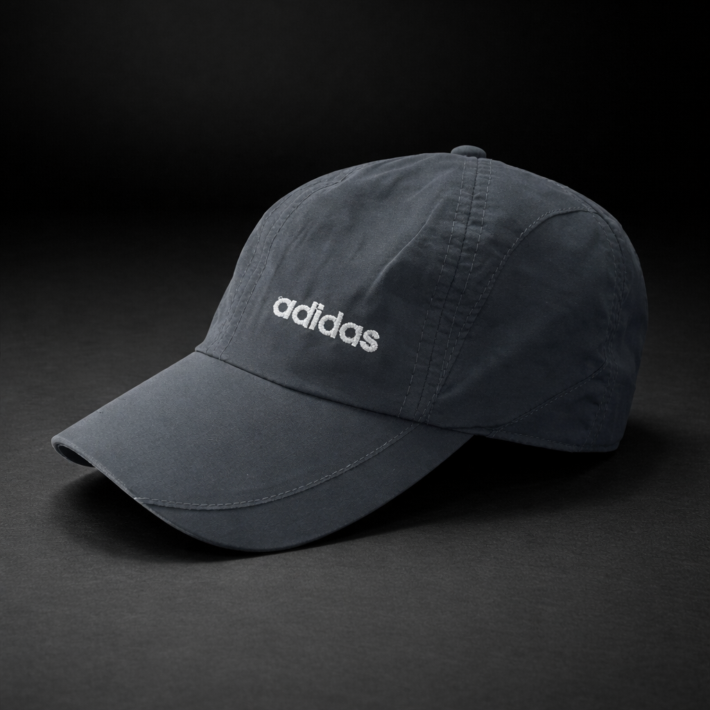 Dark Grey Adidas Sports Cap Parachute Fabric Best Unisex Sports Cap