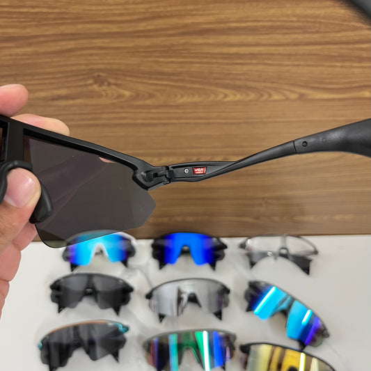 Stunt Devil Black Purple Prizm Premium Sports Sunglasses  | Comes With New Hyper Grip Technology