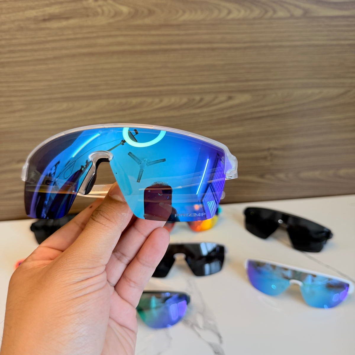 Corridor Trans-Blue Colour High Quality Unisex Sports Sunglass