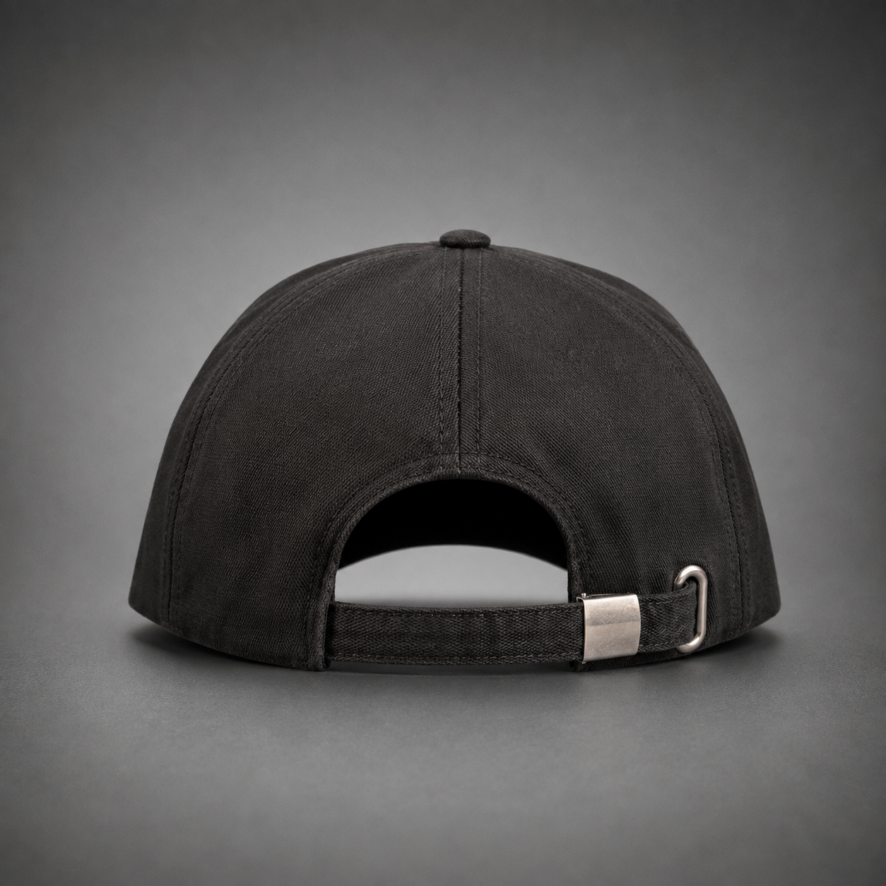 BCCI Black Colour Black Cricket Embroidered Cap